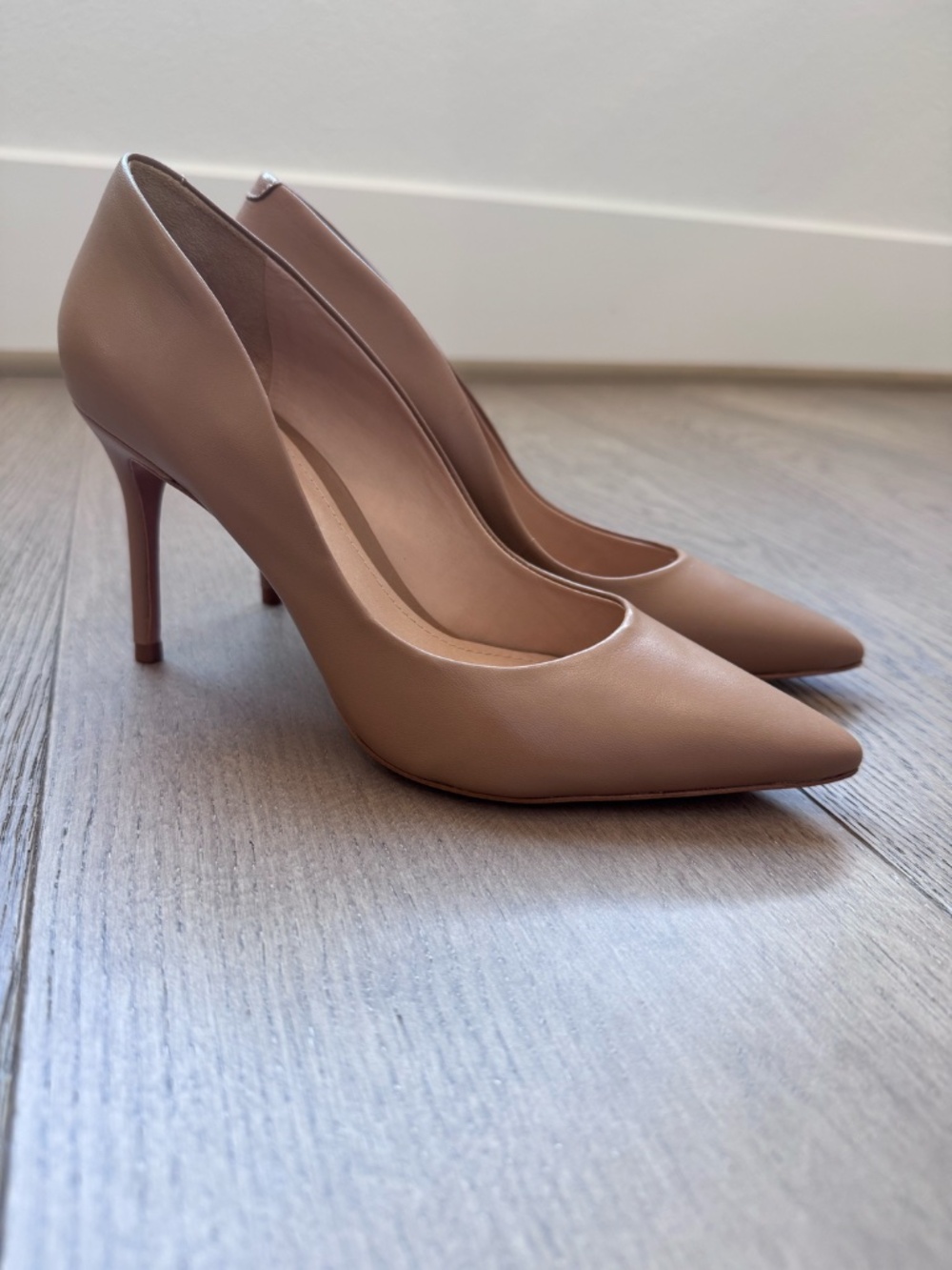 SCHUTZ, Rosie Pump (3.3 In/Mid Heel), US Size 6.5, Color Desert - Picture 3 of 9